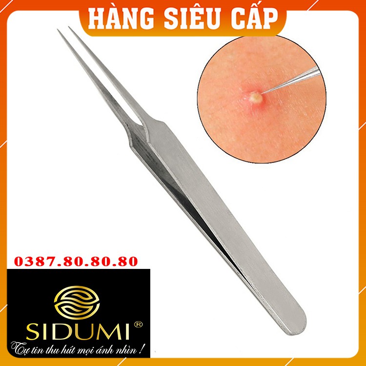 [ KHÔNG BỊ THÂM ] Cây gắp mụn đa năng cao cấp sidumi/Nhíp nặn mụn đầu đen, nặn mụn bọc tận gốc không bị thâm