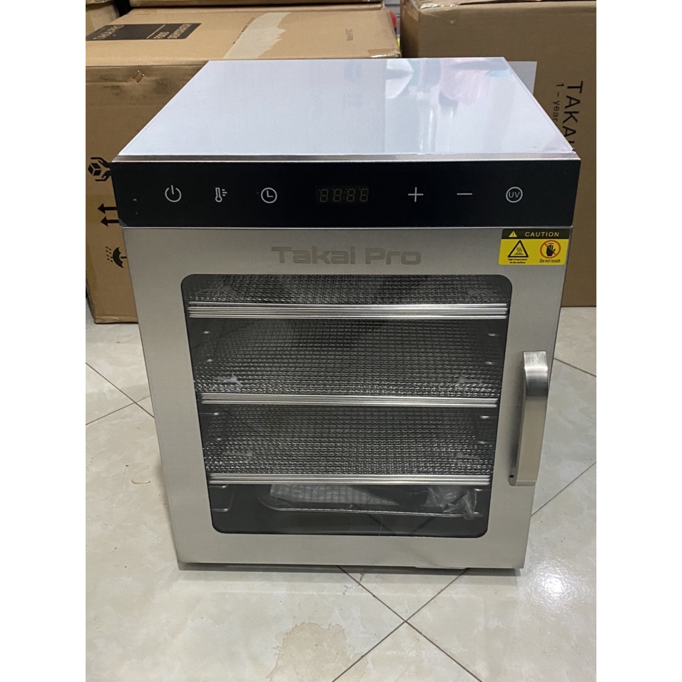 Máy sấy thực phẩm 10 khay Takaipro chính hãng Nhật Bản - Phiên bản 2022 có đèn UV diệt khuẩn- BH 1 năm