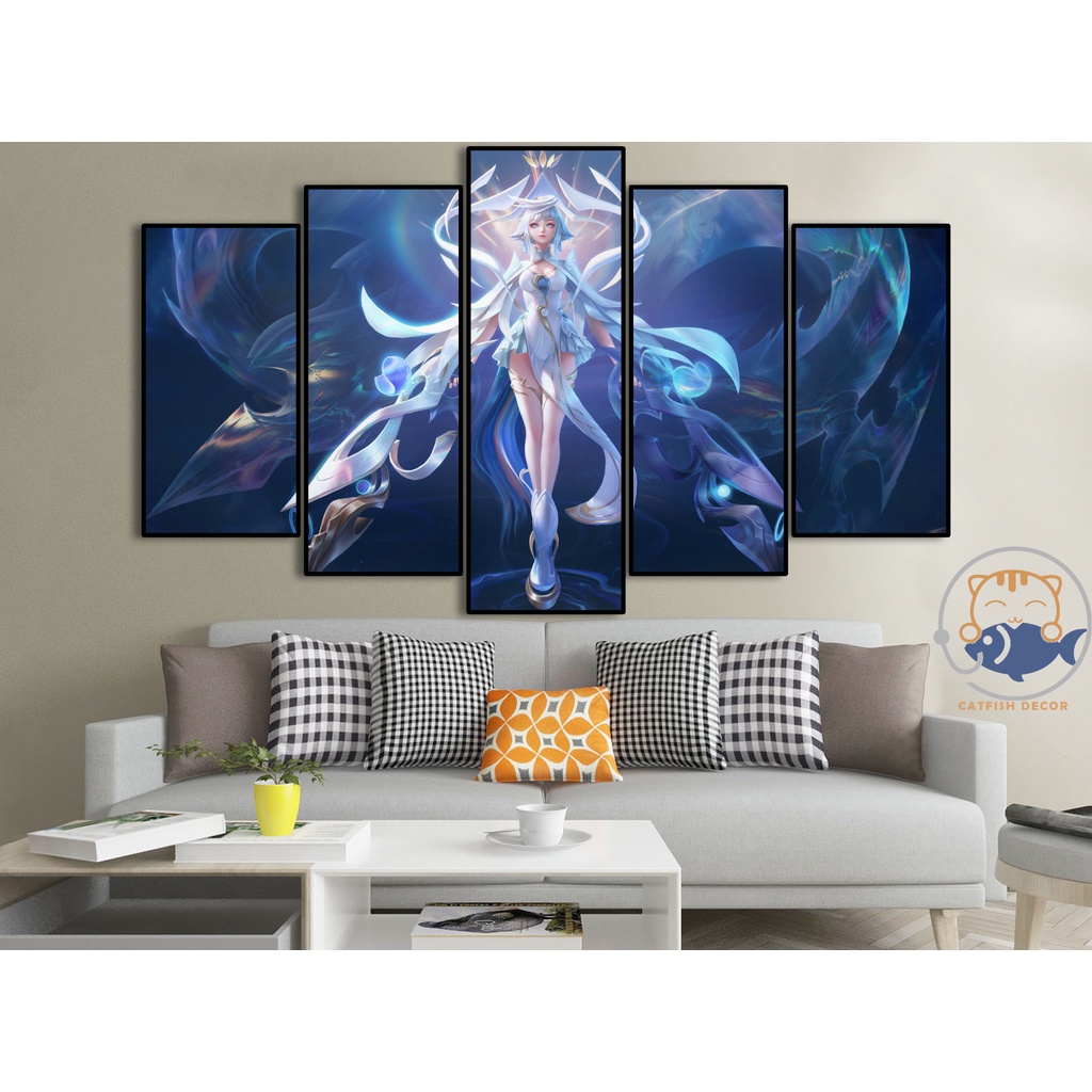 Tranh dán tường decor góc gaming - AOV - Liên Quân mobile