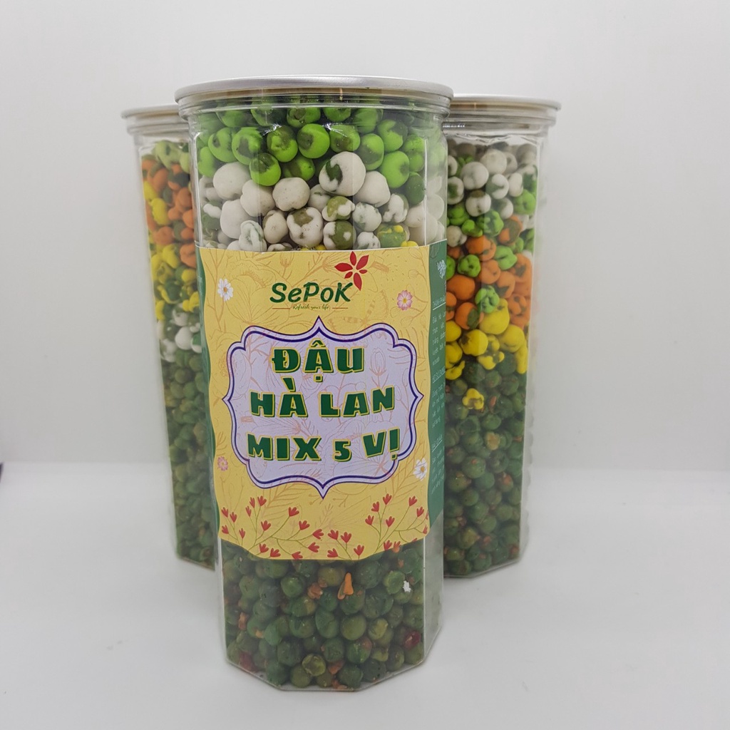 450g Đậu Hà Lan Mix 5 Vị SePok - Đồ ăn vặt - An Toàn VSTP