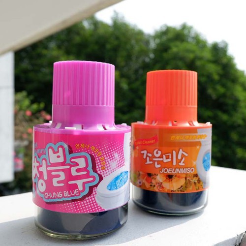Chai Thả Bồn Cầu Hanvit Tẩy Sạch Vết Bẩn Mùi Khó Chịu - Diệt Khuẩn - Thay Thế Viên Thả Bồn Cầu