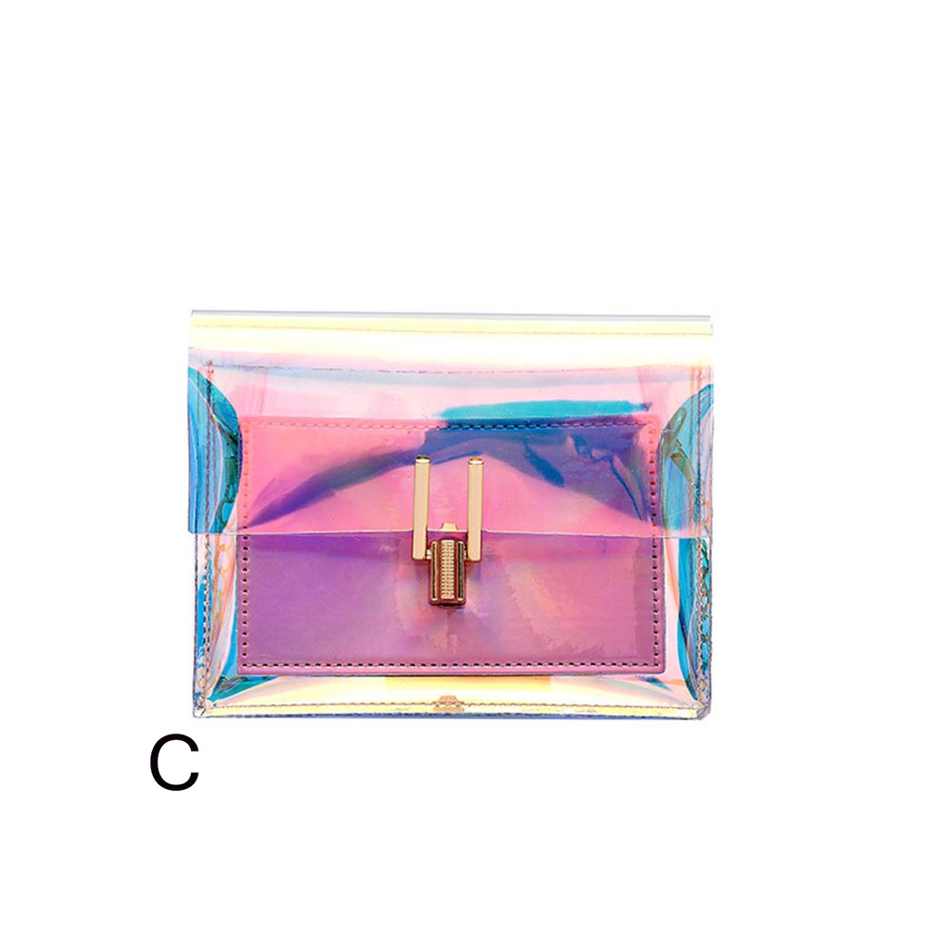 Túi đeo chéo trong suốt dây kim loại phong cách Hàn Quốc dành cho nữ | BigBuy360 - bigbuy360.vn