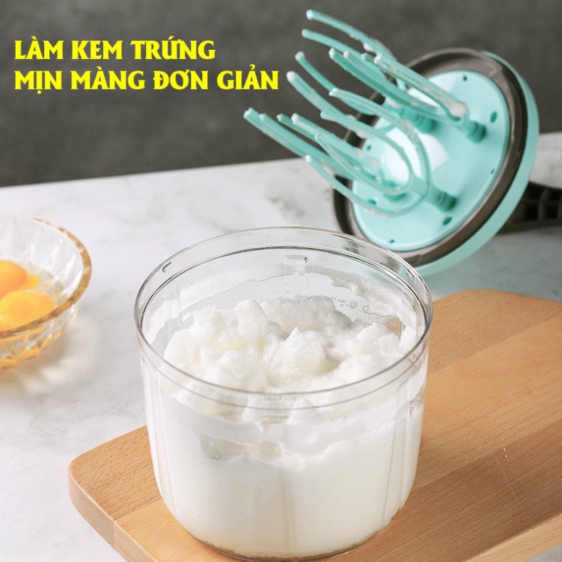 MÁY ĐÁNH TRỨNG MINI QUAY TAY, MÁY LÀM BÁNH ĐA NĂNG TIỆN DỤNG.luong