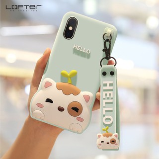 Ốp lưng Thú Cưng Dễ thương Cho IphoneX ( LOFTER )