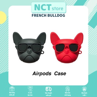 Vỏ Bao Case E Pót Bảo Vệ TWS 1 2 Pro Silicone Cao Cấp Hình Chó PUB ngầu Hàng Loại 1 Dày Dặn - NCTstore
