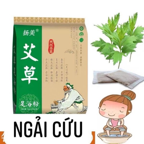 [ GÓI 100 TÚI ] Thảo Dược Ngâm Chân , Ngâm Chân Thải Độc , Dược Liệu Ngâm Chân ĐÔNG Y  Chăm Sóc Sức Khỏe Tiện Dụng