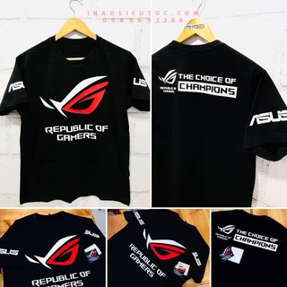 🔥HOT🔥 🔥FLASH SALE🔥 Áo thun Asus Republic of Gamers - ROG /uy tín lượng da