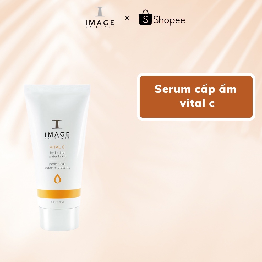 Serum cấp ẩm IMAGE vital c hydrating water burst cấp nước - khoá ẩm làm da căng mịn màng, căng bóng.