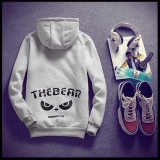 Áo hoodie the bear sau lưng có bigsize