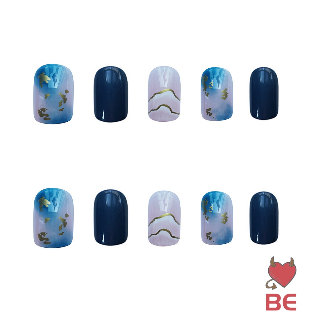 YADORNOS Set 24 móng tay giả YADORNOS che phủ toàn diện có thể tháo rời