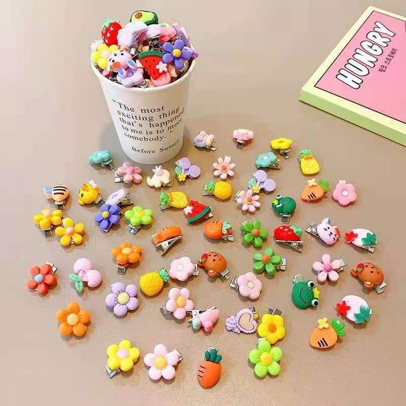 Kẹp Tóc Kiểu Hàn Quốc Dễ Thương Xinh Xắn Dành Cho Trẻ Em
