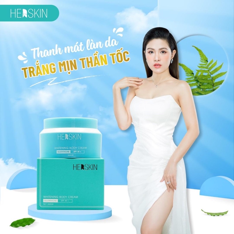 KEM DƯỠNG TRẮNG CƠ THỂ PRINCESS WHITE HERSKIN