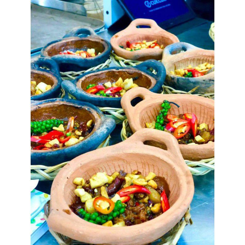 niêu đất kho quẹt  nhí (2 cái)