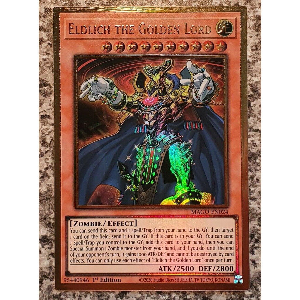 Bài Yugioh OCG - Eldlich The Golden Lord MAGO