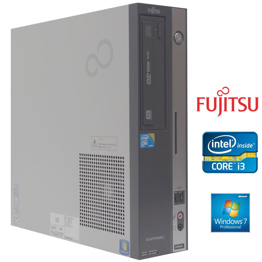 Máy bộ Fujitsu Esprimo D750/A Core I3 550/4GB/160GB VGA rời 1Gb chơi game cực đã