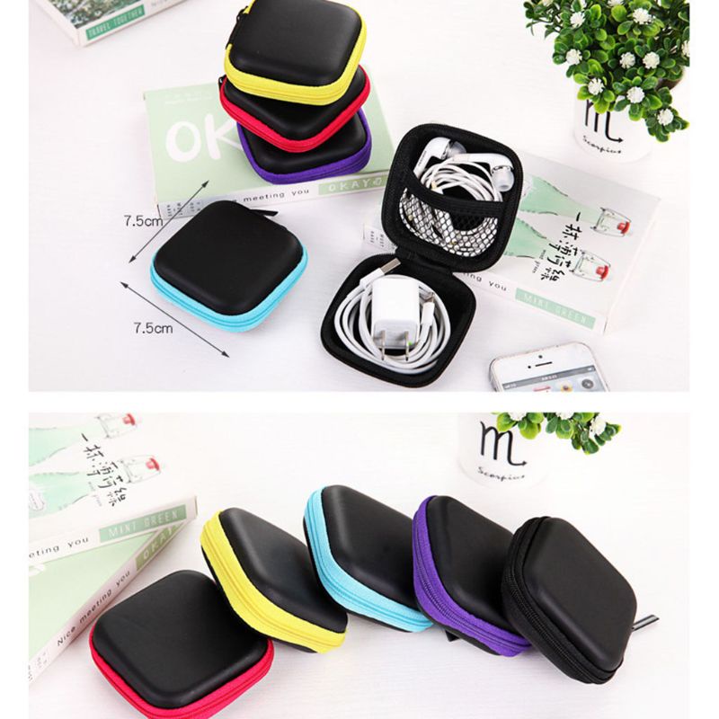 Túi Đựng Dây Cáp Sạc USB Tiện Lợi Du Lịch