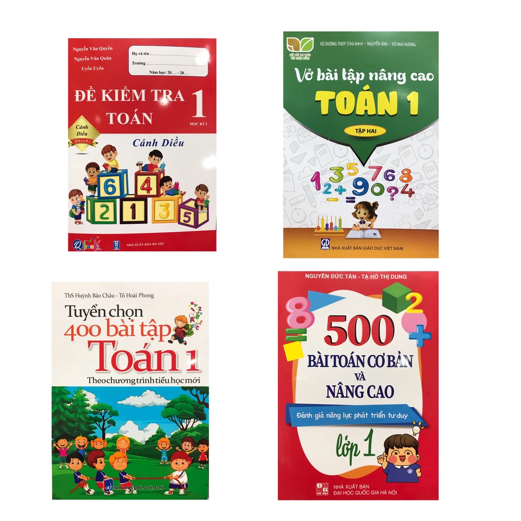 Sách - Tuyển tập sách tham khảo môn toán lớp 1 ( 4q)