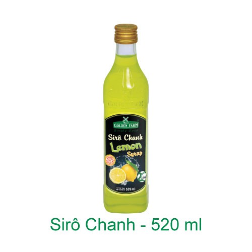 Siro Chanh Golden farm 520ml