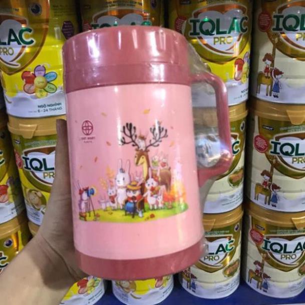 [Kho sỉ]  Ca Giữ Nhiệt Nhựa Việt Nhật Đủ Kích Cỡ 500ml , 750ml , 950ml - Bình Giữ Nhiệt - Ca ủ nhiệt Nhựa Việt Nhật