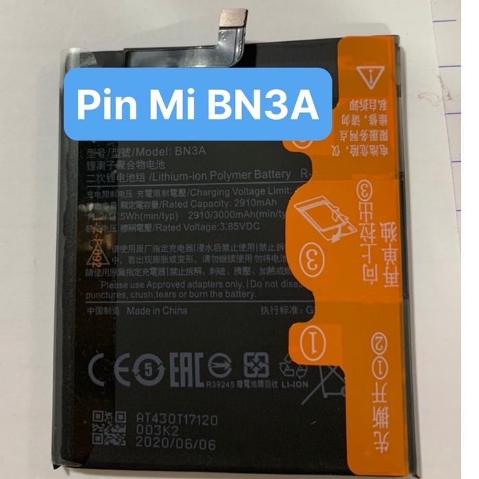 Pin xiaomi Redmi Go / BN3A / 3000mAh - zin hãng có bảo hành
