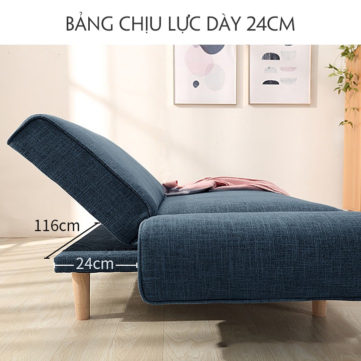 Ghế Sofa Kiêm Giường Nằm 1m75 - Ghế Sofa Phòng Khách Đa Năng - Ghế Sofa Gấp Gọn Đa Năng, Ghế Sofa Giường Cao Cấp