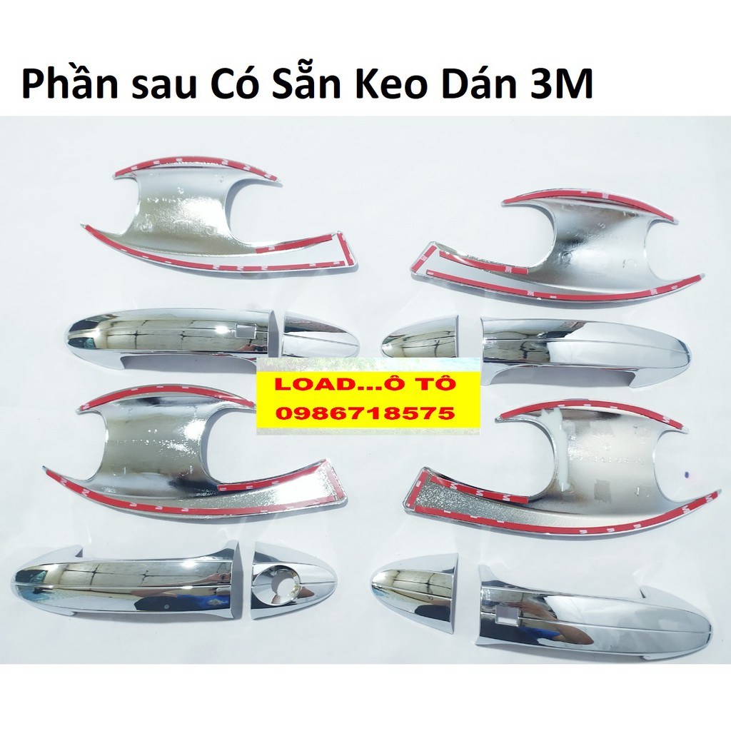 Ford Ecosport, Bộ Tay Nắm và Hõm Cửa Ford Ecosport 2019-2021 20 Mạ Crom