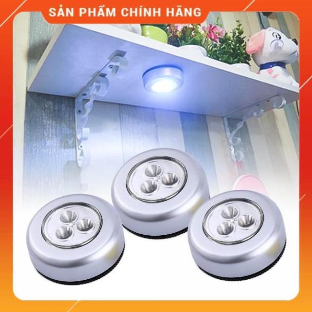 Đèn Led Dán Tường Dùng Gắn Tủ Quần Áo, Lối Đi Hành Lang, Nhà Bếp, Nhà Vệ Sinh, Phòng Ngủ Dùng Pin 3A