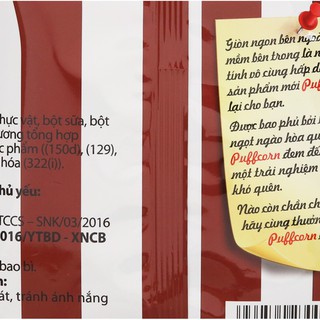 Bánh Snack Vị Socola Puff Corn 45g