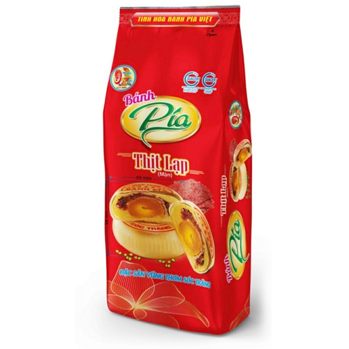 Bánh pía mặn thịt lạp xưởng Hải Sơn 350g [đặc sản Sóc Trăng]