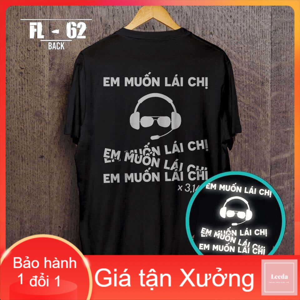 Áo phông phản quang Một màu em muốn lái chị, áo thun nam nữ, quần kaki, quần nữ, sét bộ mặc ở nhà MODY