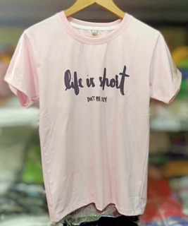 [Kèm video + ảnh thật] ÁO THUN CÁ TÍNH LIFE IS SHORT [SẢN PHẨM ĐỘC QUYỂN CỦA ÁO THUN UNISEX - KPOP]