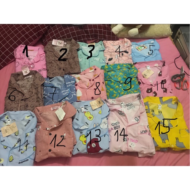 Bộ ngủ thái siêu cute