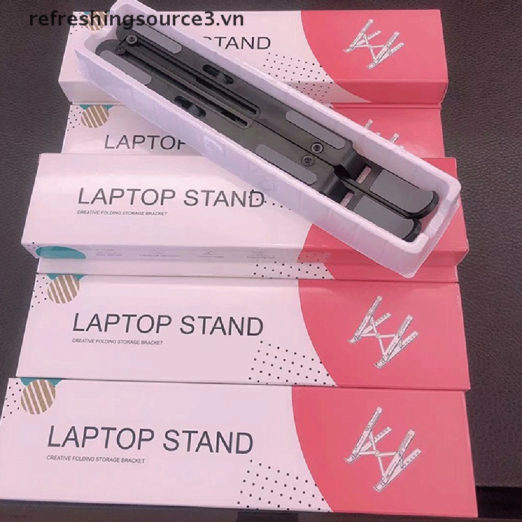 Giá Đỡ Laptop Bằng Hợp Kim Nhôm Có Thể Điều Chỉnh Và Gấp Gọn Tiện Dụng