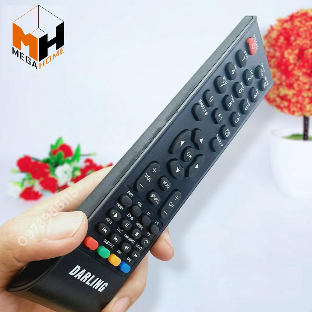 Điều khiển tivi DARLING, Remote tivi Darling phím mềm hàng loại 1