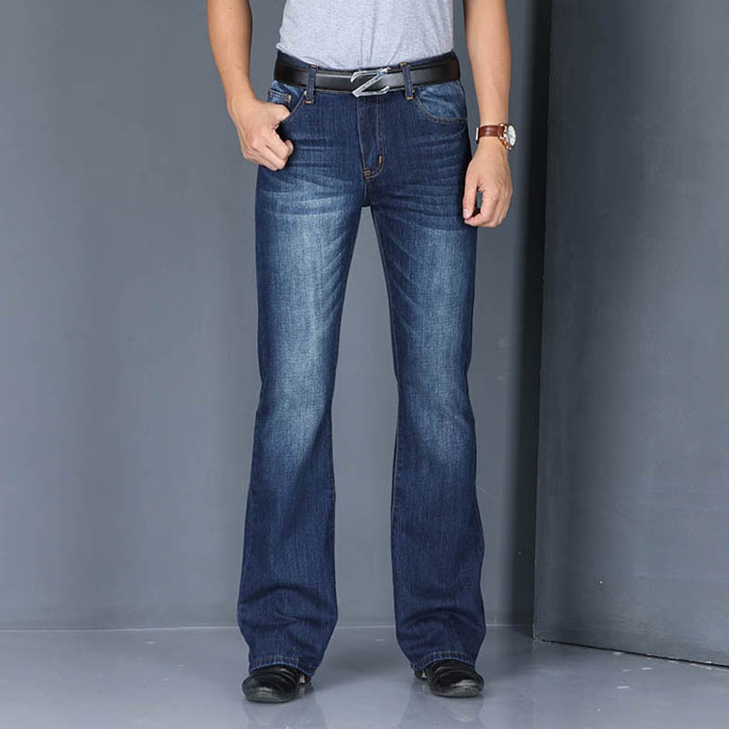 Quần Jeans Dài Ống Loe Thời Trang Dành Cho Nam