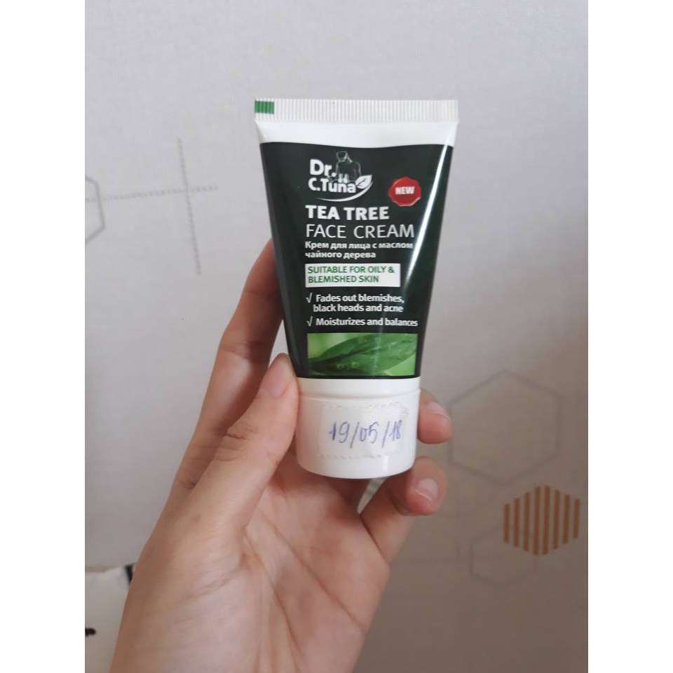 Tea tree face cream của Dr. C.Tuna (Farmasi)