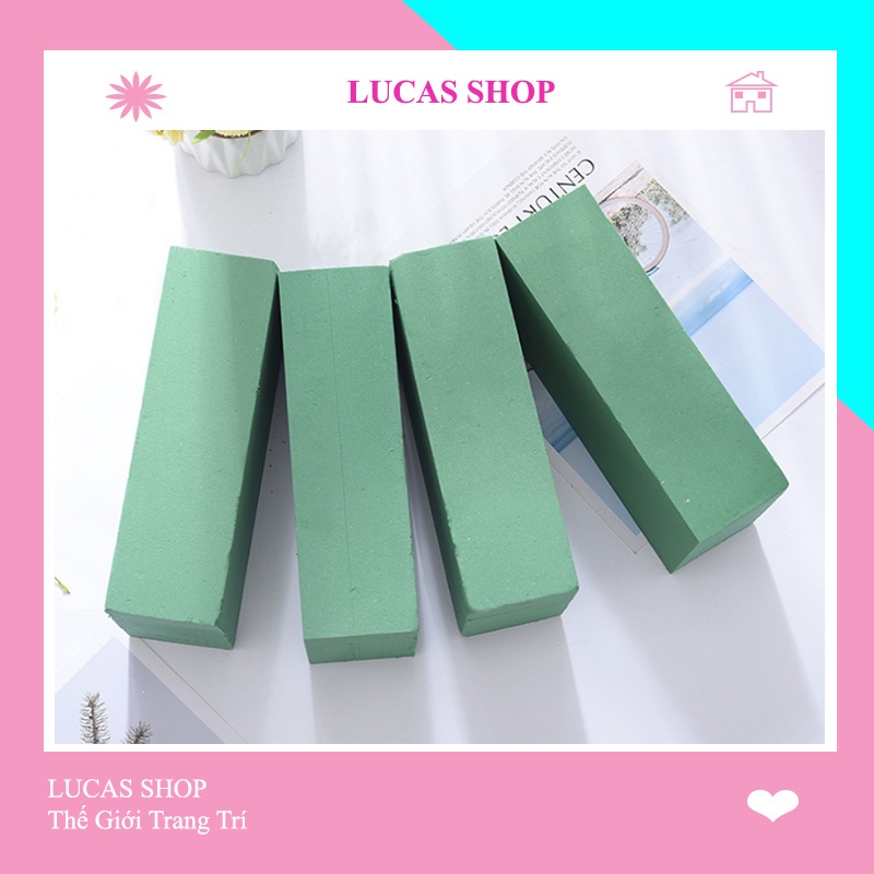 Xốp cắm hoa trang trí sự kiện, decor giỏ hoa siêu xinh