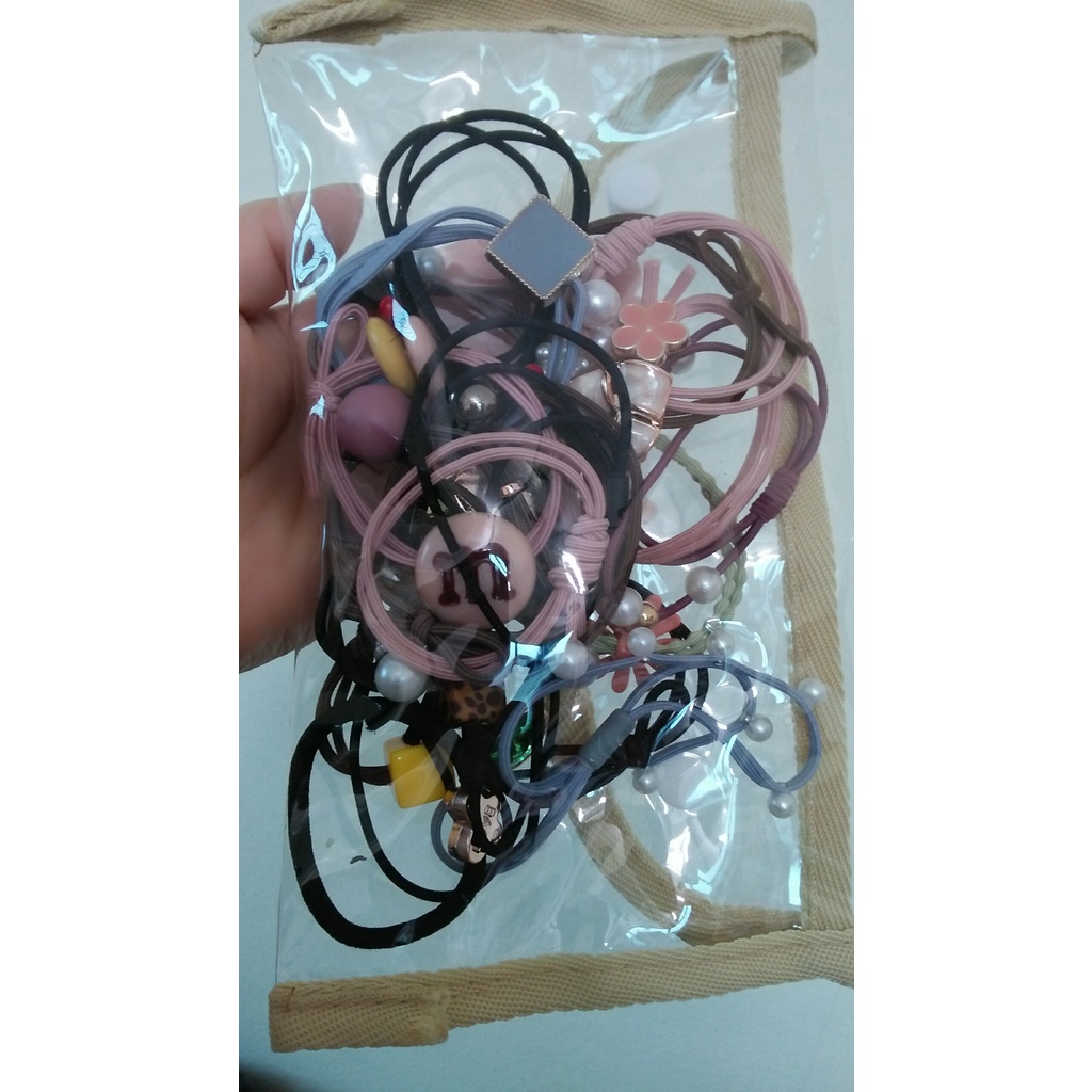 TÚI 20 CHUN BUỘC TÓC GẮN HÌNH DỄ THƯƠNG