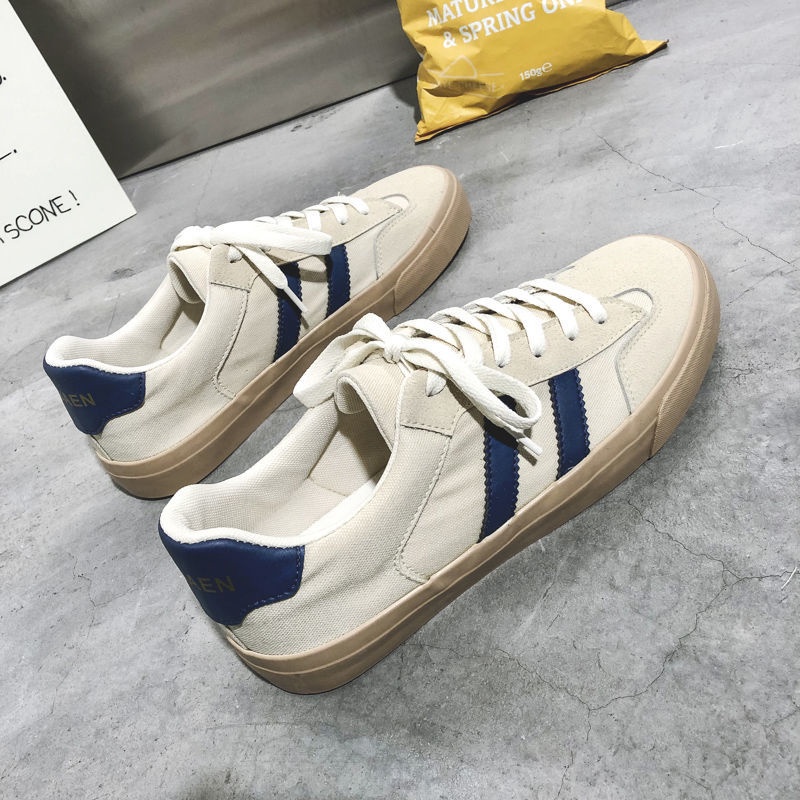 ◙giày vải lót giày sneaker nam đế thấp