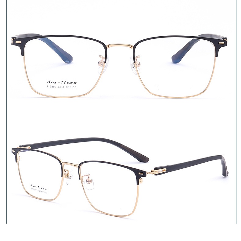 Hevia Kính Mắt Gọng Titan Siêu Nhẹ Thoải Mái pt088