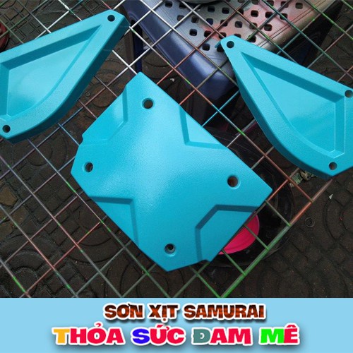 COMBO 4 CHAI SON MÀU XANH DA TRỜI SƠN SAMURAI 312
