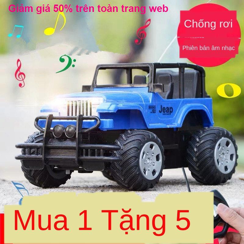 Có nhiều thông số kỹ thuật của ô tô] Xe địa hình leo núi điều khiển từ xa, tô đồ chơi trẻ em, mô bé trai <