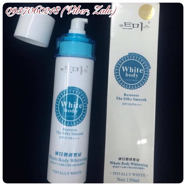 Kem làm trắng New White Body  Magic Flowers SPF 50 PA +++ (chuẩn Hàn)