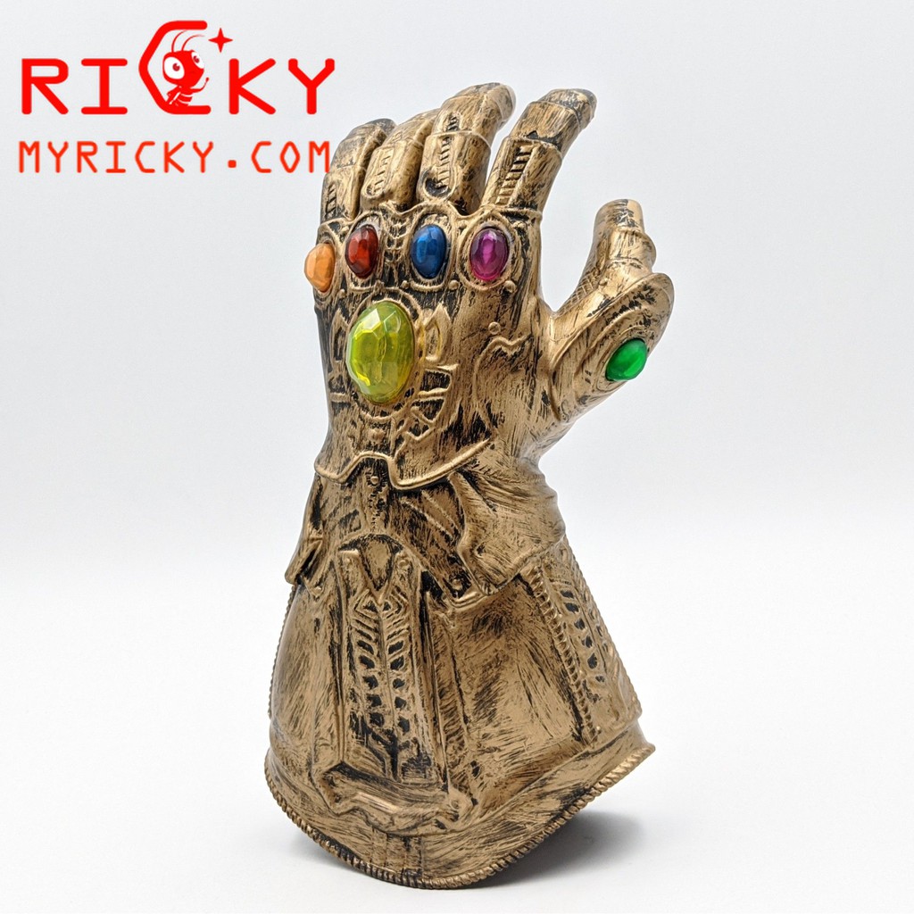 Găng tay vô cực Thanos Infinity Gauntlet có ĐÈN + NHẠC