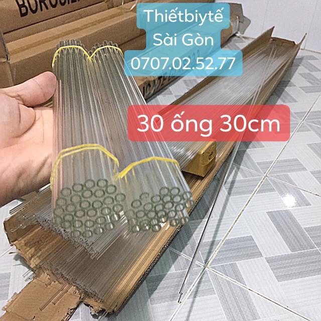 30 ống thuỷ tinh 30cm