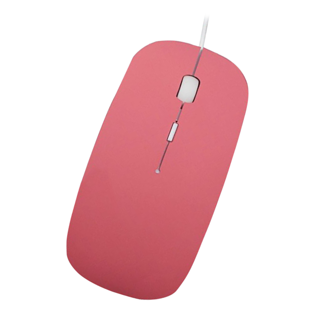 Chuột Quang Có Dây Siêu Mỏng An Toàn Cho Pc Laptop Windows Apple