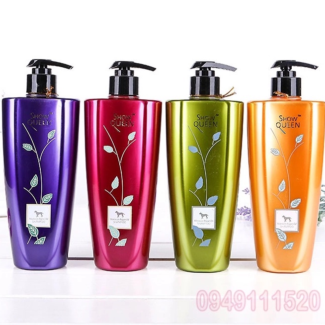 Sữa tắm tinh dầu cao cấp dành cho chó mèo SHOW QUEEN 500ml - Petemo Pet Shop