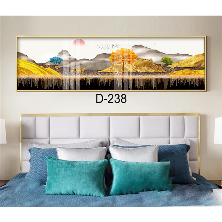 Tranh treo tường tráng gương 3D phòng khách phòng ngủ cao cấp đẹp PN07