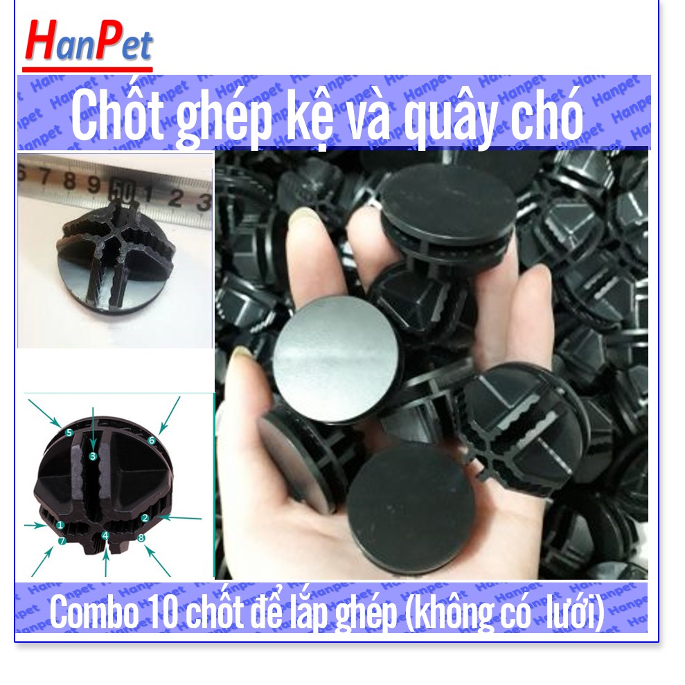 Miếng ghép quây chó đa năng, chuồng chó mèo lắp ghép kiêm kệ trang trí / chuồng ghép đa năng chó mè / chuồng thỏ / chuồn