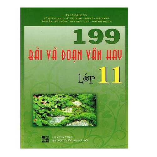 Sách - 199 Bài Và Đoạn Văn Hay Lớp 11